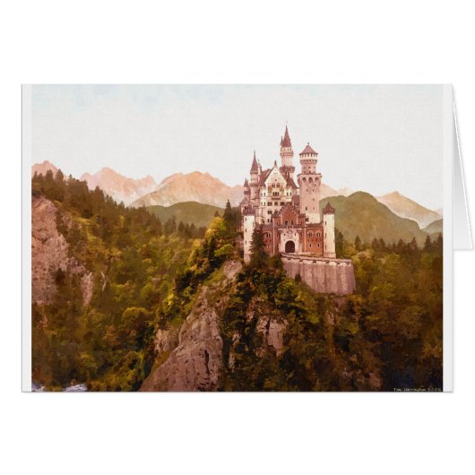 Neuschwanstein Castle II Cards (Front Horizontal)