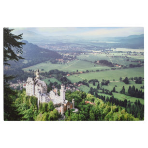 Neuschwanstein Castle Metal Print