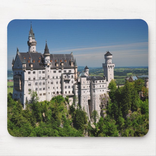 Neuschwanstein Castle Mouse Pad (Front)