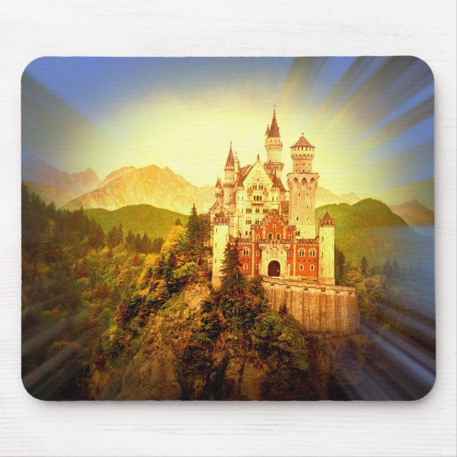 Neuschwanstein Castle Mouse Pad (Front)