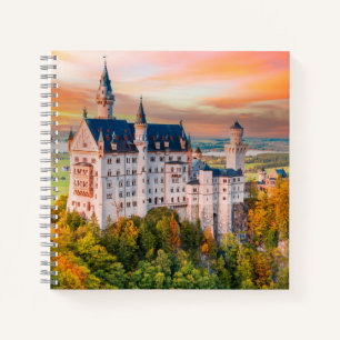 Neuschwanstein castle notebook