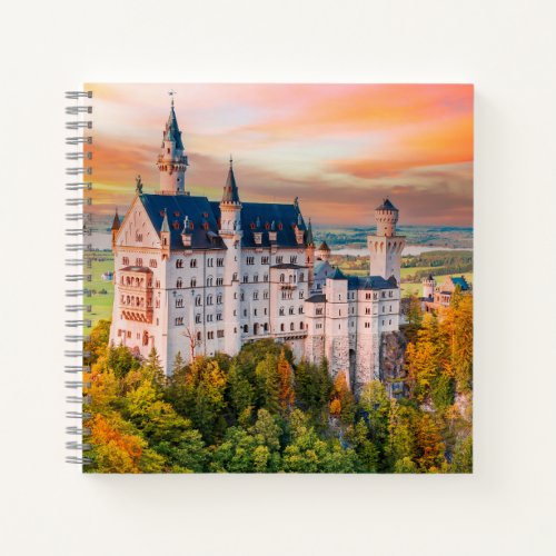 Neuschwanstein castle notebook