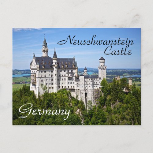 Neuschwanstein Castle Postcard