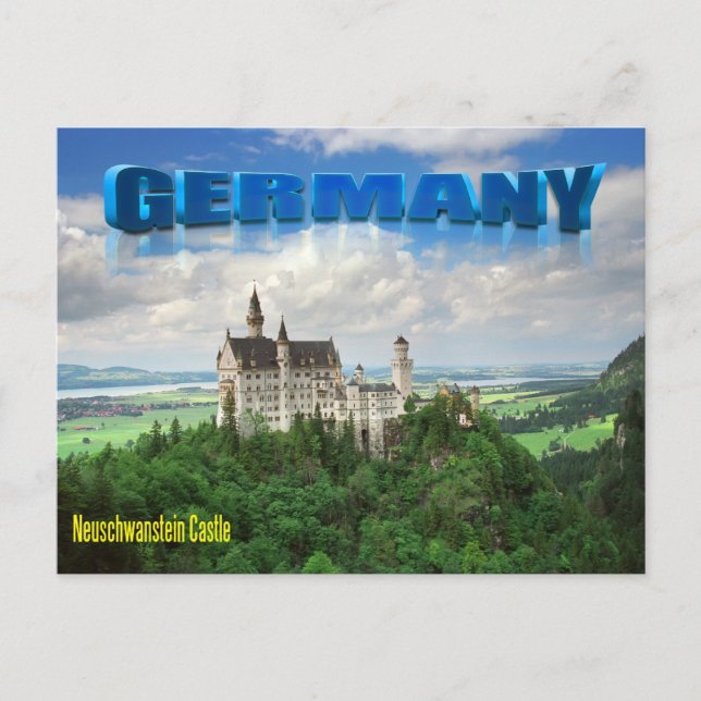 Neuschwanstein  Castle Postcard (Front)