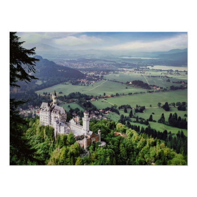 Neuschwanstein Castle Poster (Front)