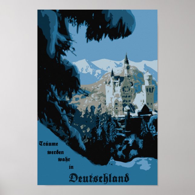 Neuschwanstein Castle Poster (Front)