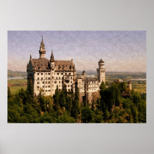 Neuschwanstein Castle Poster