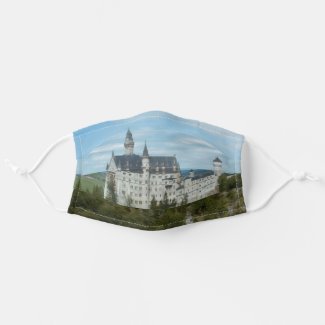 Neuschwanstein Castle - Schloss Neuschwanstein Cloth Face Mask