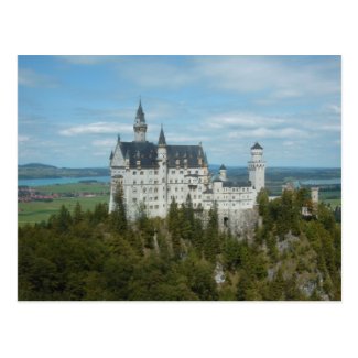Neuschwanstein Castle - Schloss Neuschwanstein Postcard