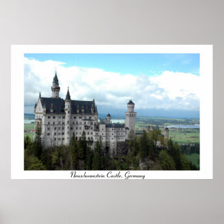 Neuschwanstien Castle in Bavaria Poster