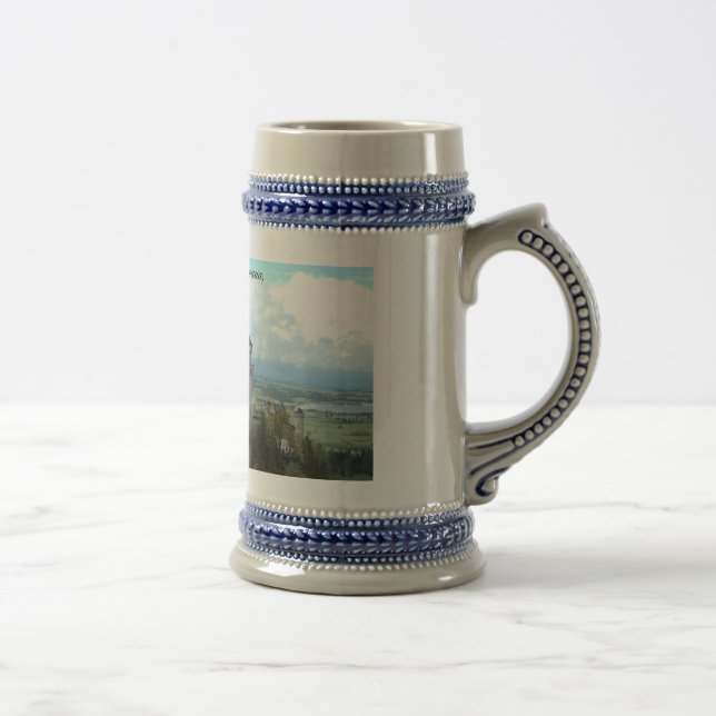 Neuschwanstien Castle, Neuschwanstein, Bavaria,... Beer Stein (Right)