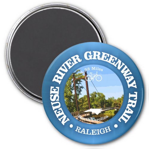 Neuse River Greenway Trail cycling c Magnet