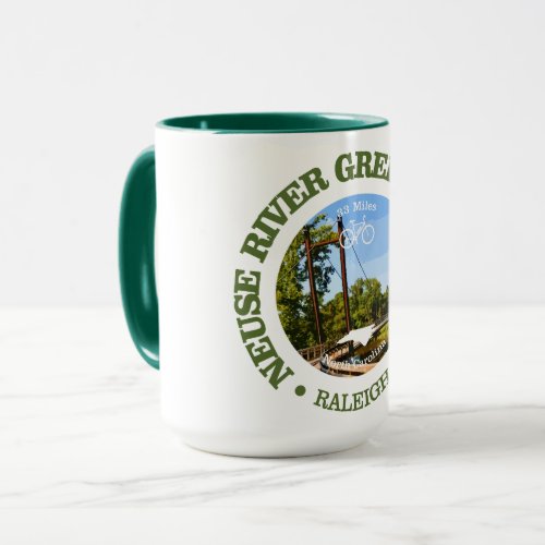 Neuse River Greenway Trail cycling c Mug