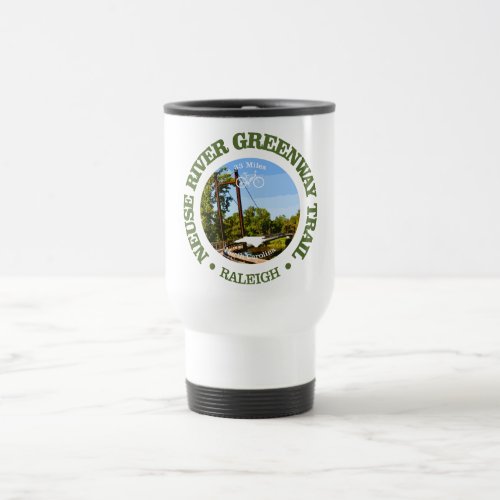 Neuse River Greenway Trail cycling c Travel Mug