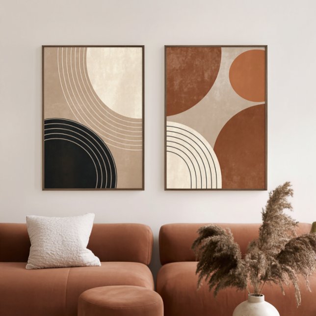 Neutral Abstract Japandi Geometric Wall Art Sets (Creator Uploaded)
