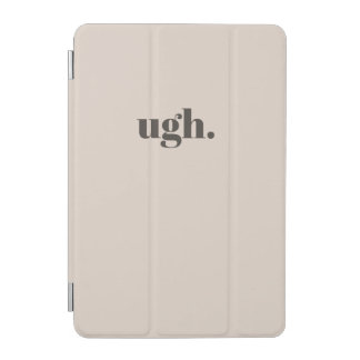Neutral AestheticMinimal Notebook | Warm Sand iPad Mini Cover