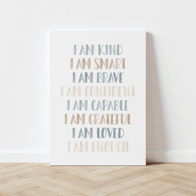 Neutral Affirmations for Kids Nursery Decor (Creator Uploaded)