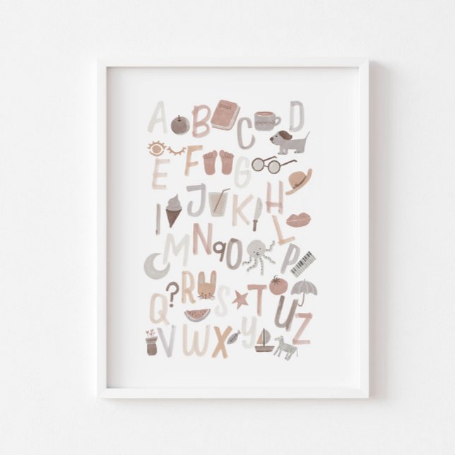 Neutral Alphabet English poster (Creator Uploaded)
