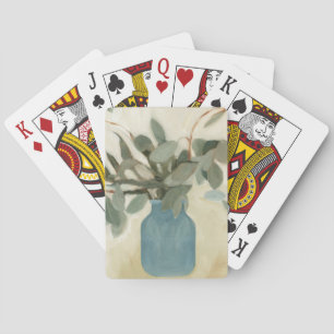 Neutral Arrangement - Stemmed Leaves Poker Cards