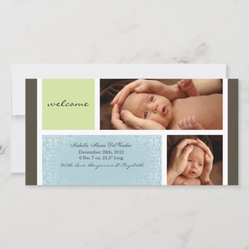 Neutral Baby Photocard Announcement