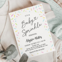 Neutral Baby Sprinkle Invitation