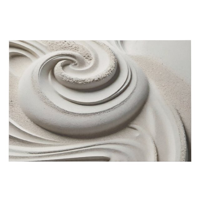 Neutral Beach Wall Art (Front)