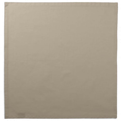 Neutral Beige Taupe Solid Color Pairs To SW 6150 Cloth Napkin