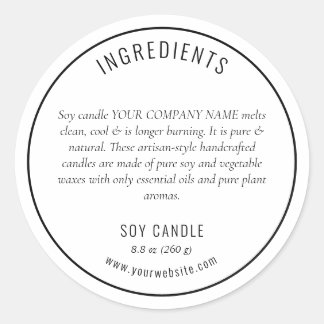 Neutral Black Ingredients Product Label
