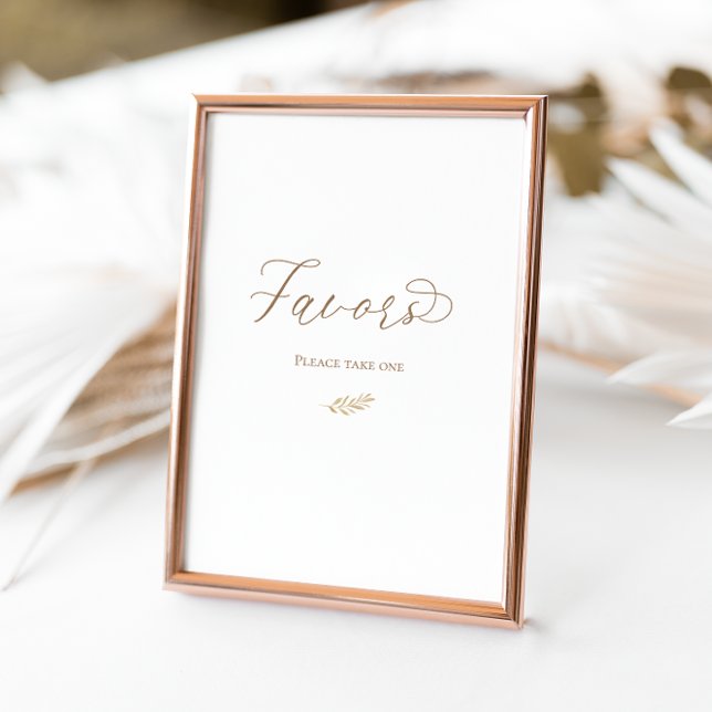 Neutral Boho Baby Brunch  Favors Table Tent (Creator Uploaded)