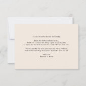 Neutral Boho Blush Simple Wedding Photo Thank You Card | Zazzle