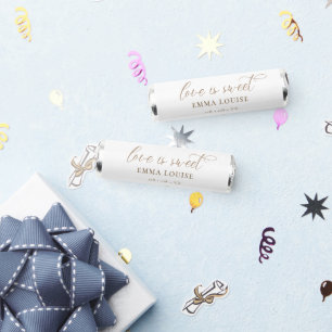 Neutral Boho Love Is Sweet Breath Savers® Mints