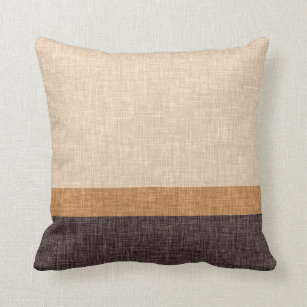 Dark Brown Decorative Throw Pillows Zazzle