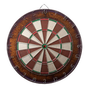 Neutral Brown Dartboard