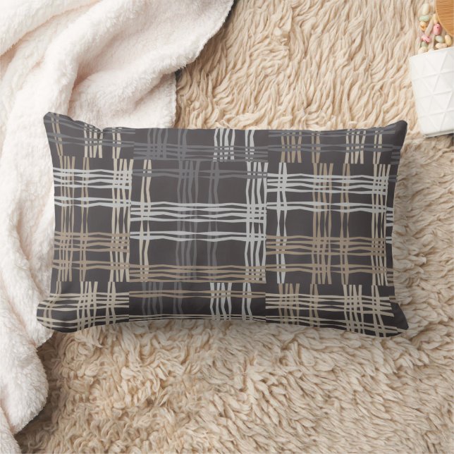 Neutral Brown Lumbar/Accent Pillow (Blanket)