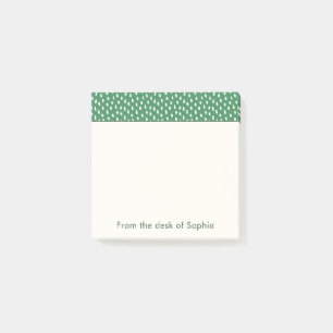 Neutral Brush Strokes Washi Tape Minimalist Green Post-it Notes