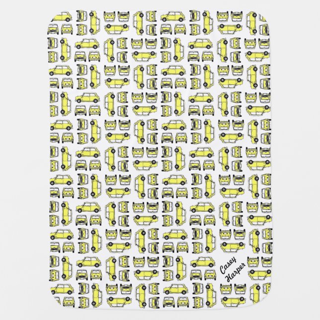 Neutral Classic Mini Baby Blanket (Front)