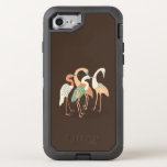 Neutral Color Pop Art Cranes   OtterBox Defender iPhone SE/8/7 Case