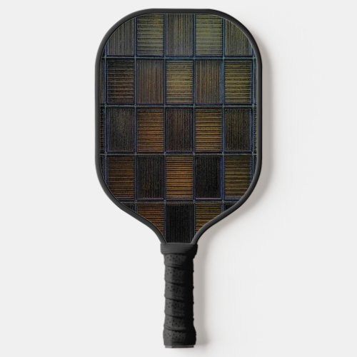Neutral Colored Block Corduroy Look Pickleball Paddle