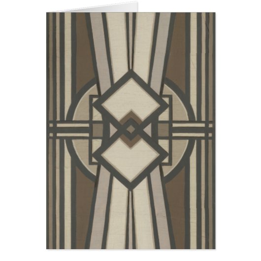 Neutral Deco Panel I Cards (Front)