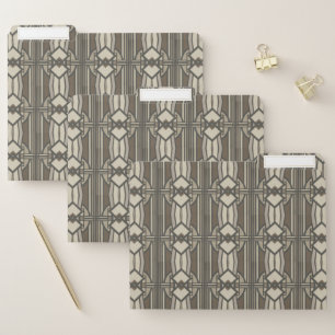 Neutral Deco Panel I File Folder