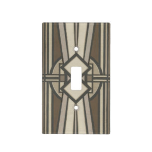 Neutral Deco Panel I Light Switch Cover