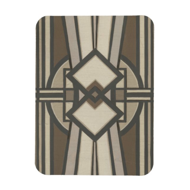 Neutral Deco Panel I Magnet (Vertical)