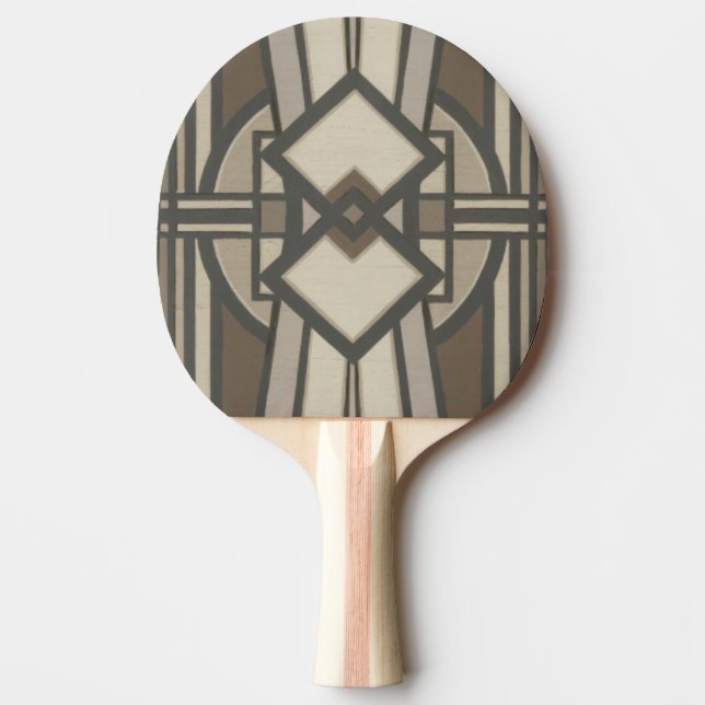 Neutral Deco Panel I Ping-Pong Paddle (Front)