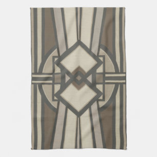 Neutral Deco Panel I Towel