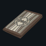 Neutral Deco Panel I Trifold Wallet<br><div class="desc">Patterns</div>