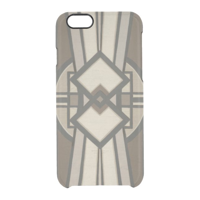 Neutral Deco Panel I Uncommon iPhone Case (Back)