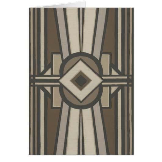 Neutral Deco Panel II Cards (Front)