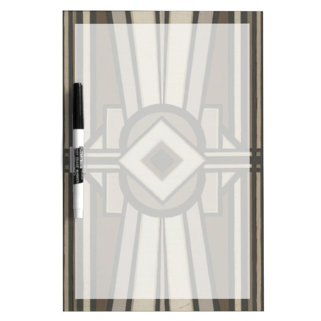 Neutral Deco Panel II Dry Erase Board (Front)