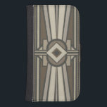Neutral Deco Panel II Phone Wallet<br><div class="desc">Patterns</div>
