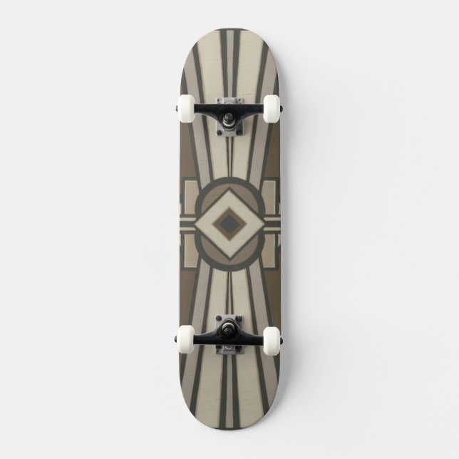 Neutral Deco Panel II Skateboard Deck (Front)